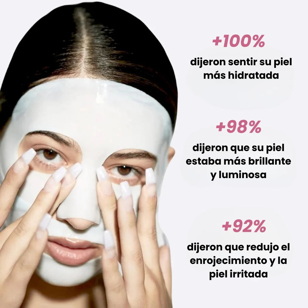 Efecto Koreano Piel de Cristal - Mascarillas de Bio-Colágeno