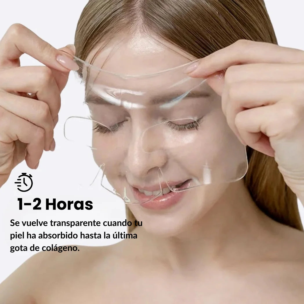 Efecto Koreano Piel de Cristal - Mascarillas de Bio-Colágeno