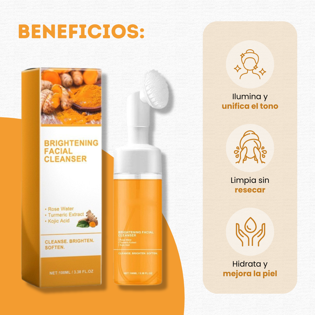 LIMPIADOR FACIAL DE CURCURMA