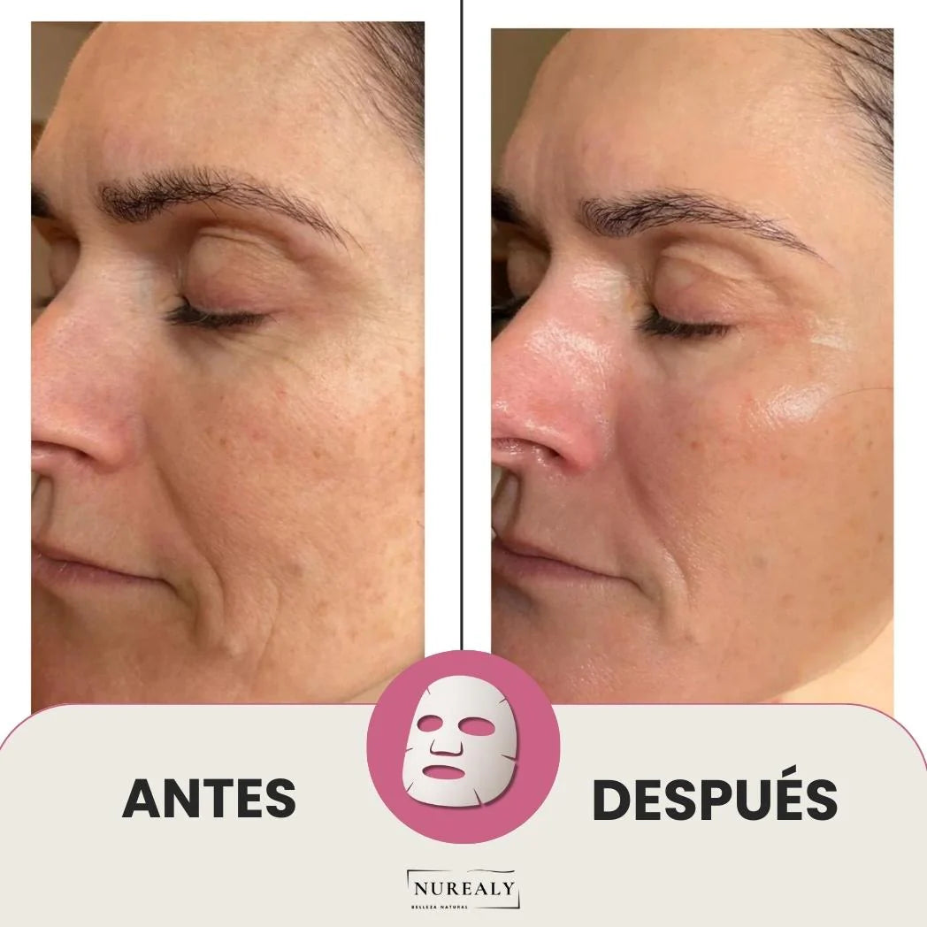 Efecto Koreano Piel de Cristal - Mascarillas de Bio-Colágeno