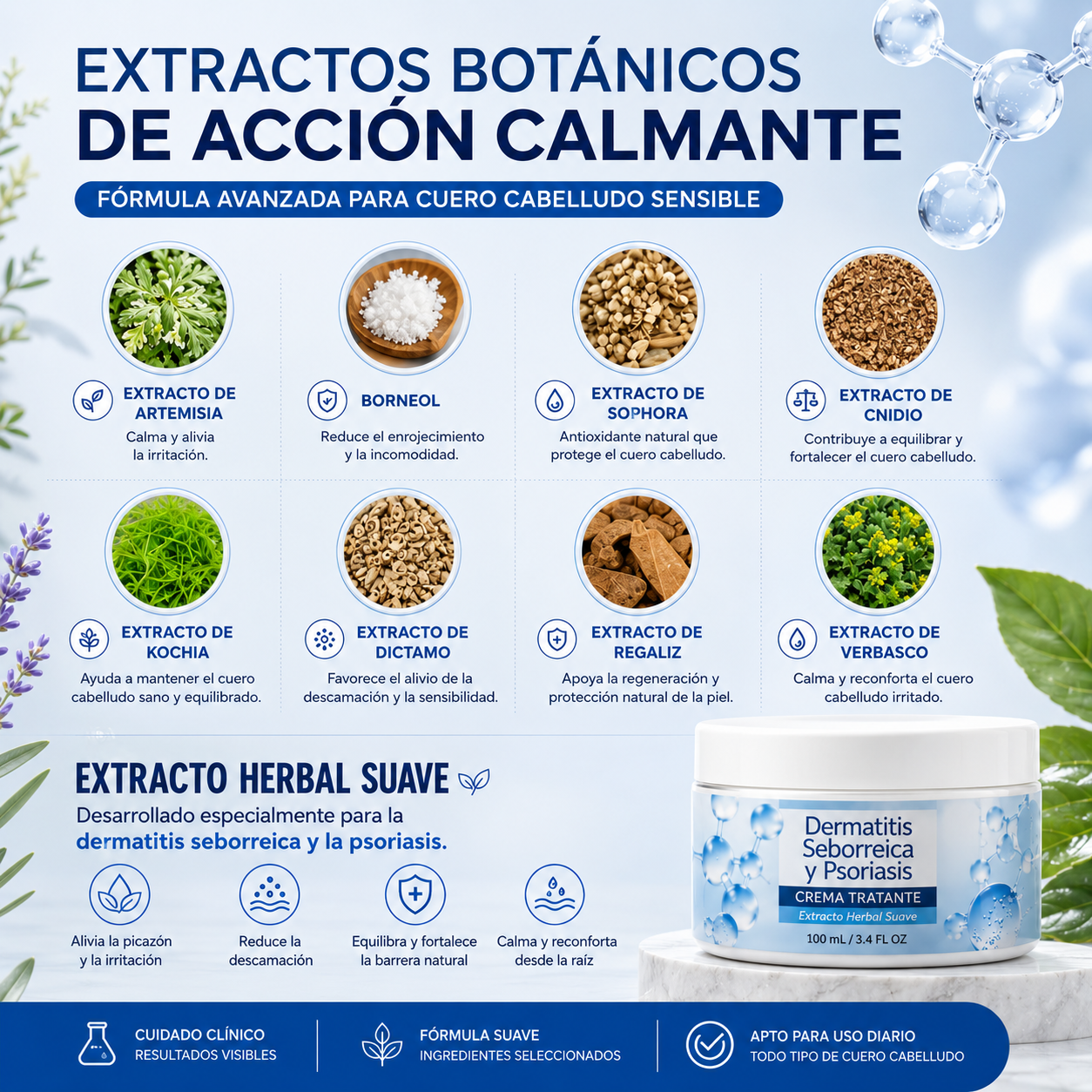 CREMA CONTROL DE CASPA Y DERMATITIS