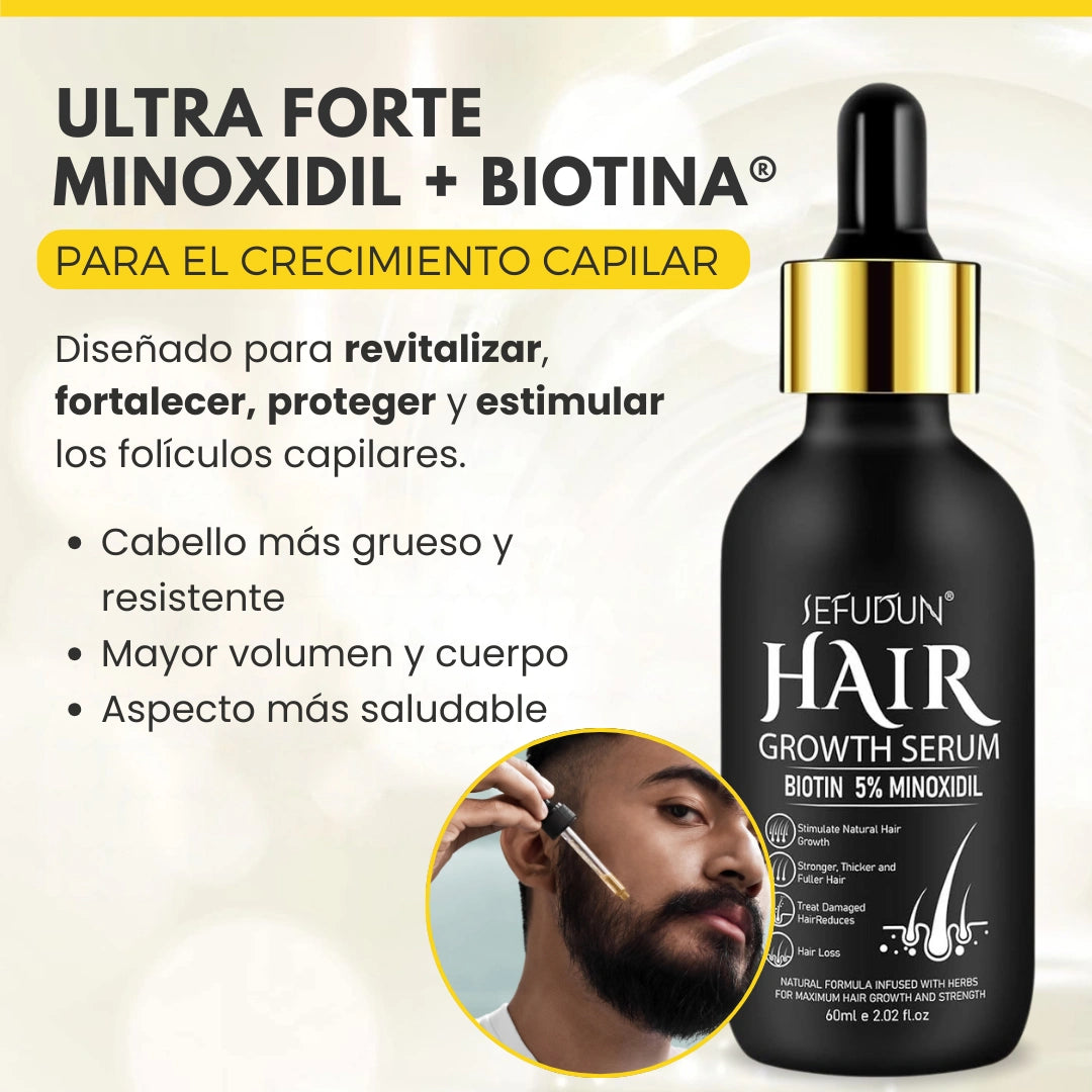 ULTRA FORTE MINOXIDIL + BIOTINA®
