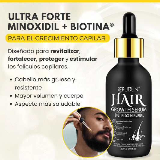 ULTRA FORTE MINOXIDIL + BIOTINA®