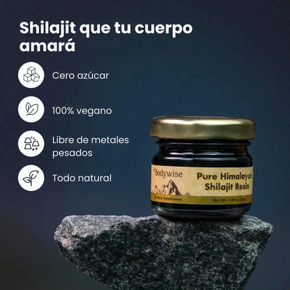 RESINA SHILAJIT PURA DEL HIMALAYA – BODYWISE