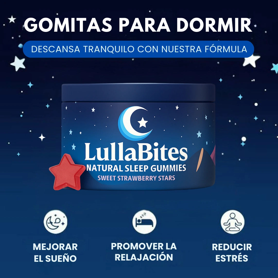 GOMITAS PARA DORMIR - LULLABITES