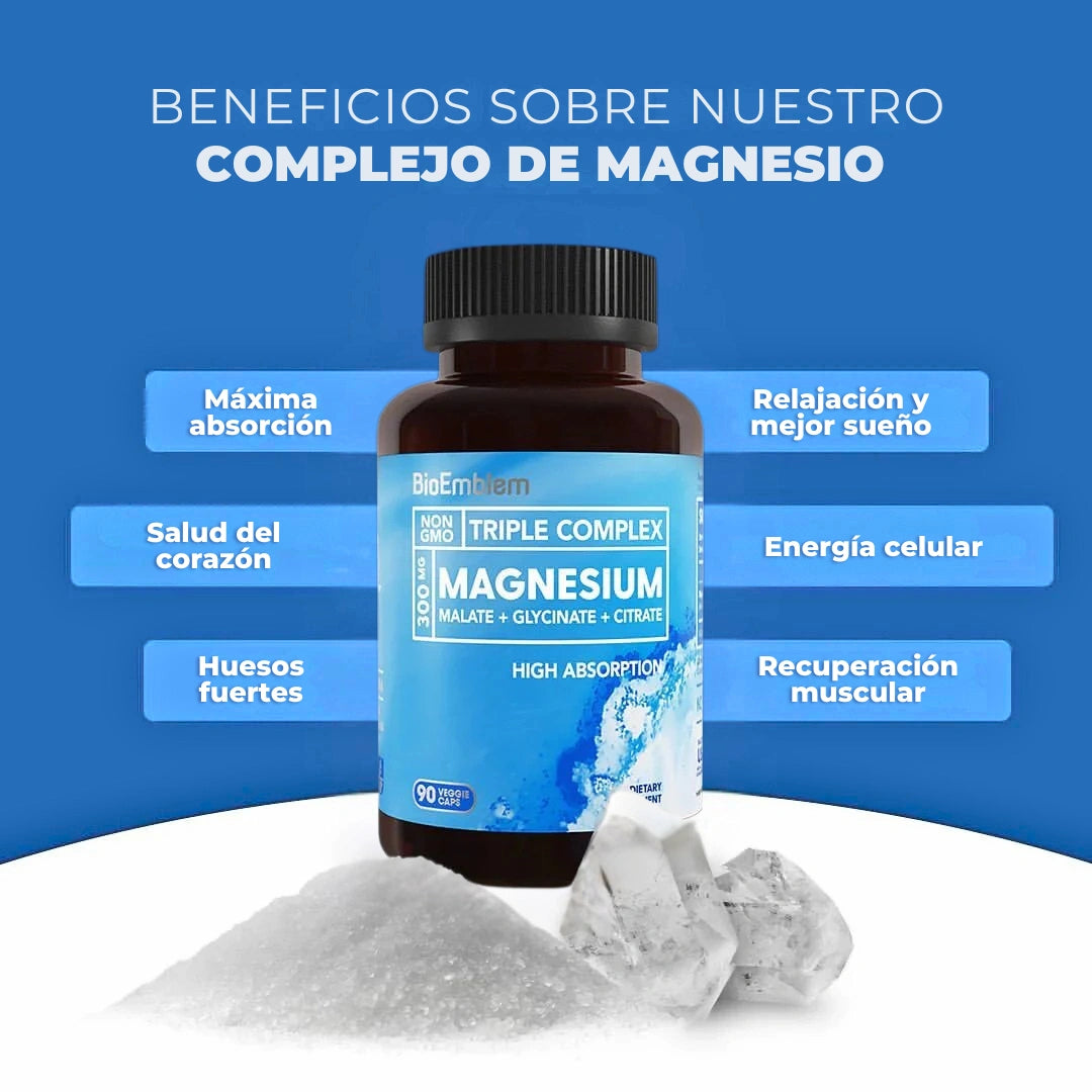 COMPLEJO TRIPLE MAGNESIO - BioEmblem