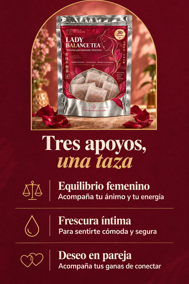 Lady Balance Tea: beneficios