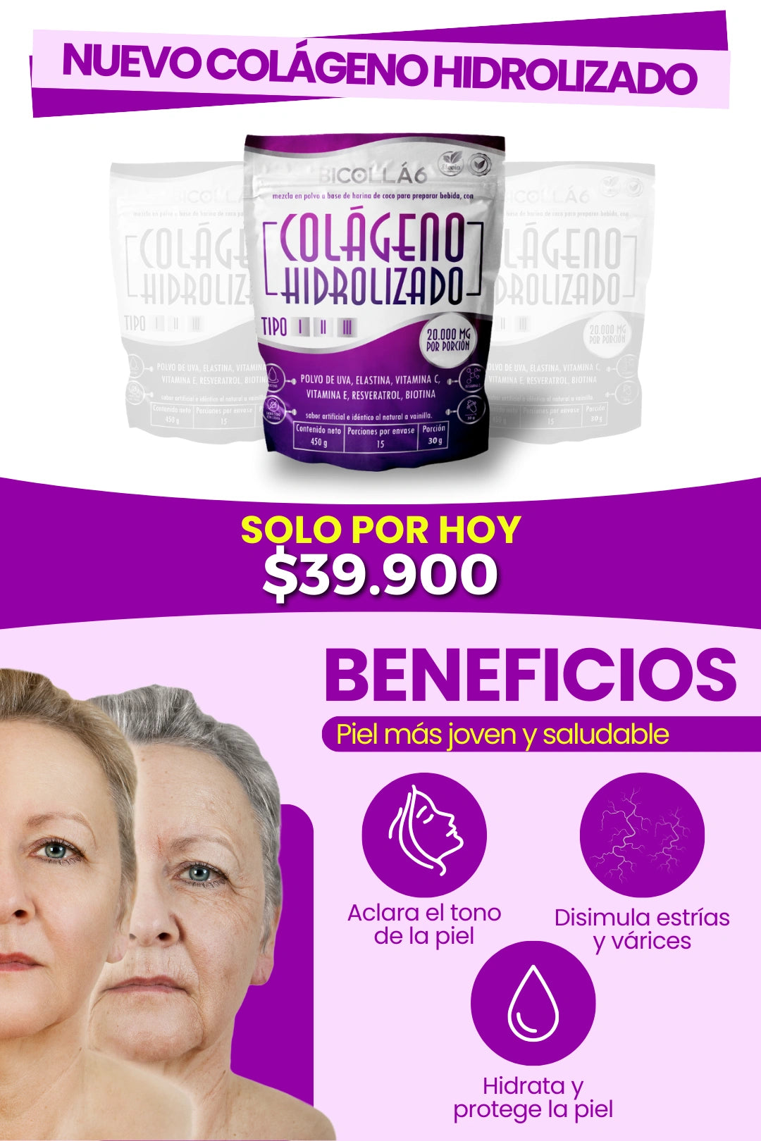 COLÁGENO HIDROLIZADO - OFERTA